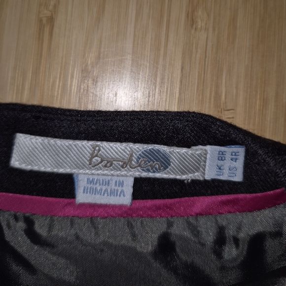 Boden 1/2 Sleeve Wool Blend Dress Size 4 - Picture 7 of 7